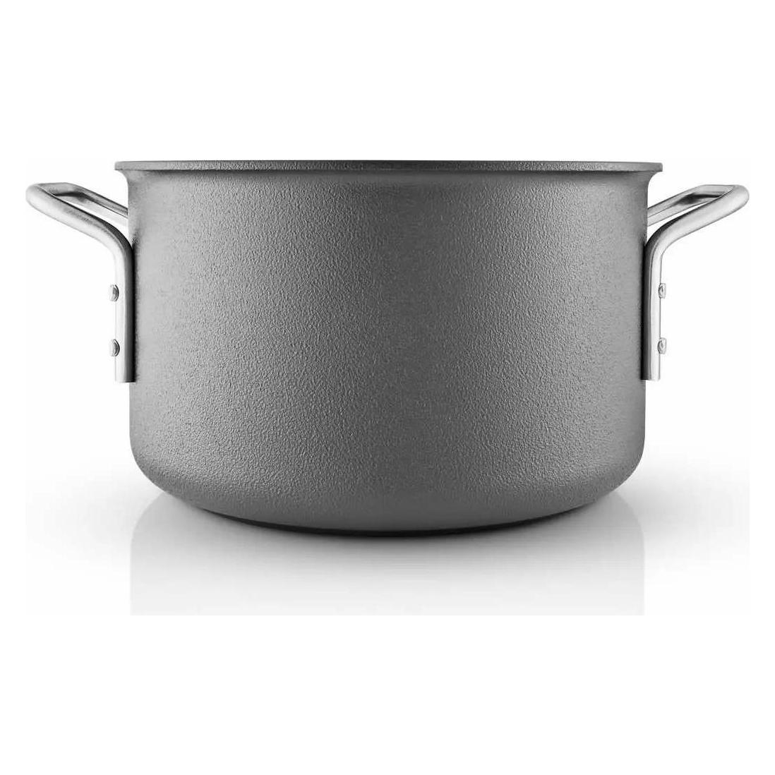 Eva Solo - Grey Line Topf 3,8 l 20 cm Keramische Slip-Let-Antihaftbeschichtung (Kochtopf, Aluminium, 20 x 13 cm) (260338)