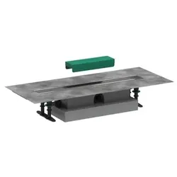 Hansgrohe Komplettset für flache Installation uBox Universal Edelstahl 56016180