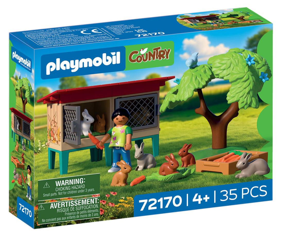 Playmobil Boerderij met konijnenhok