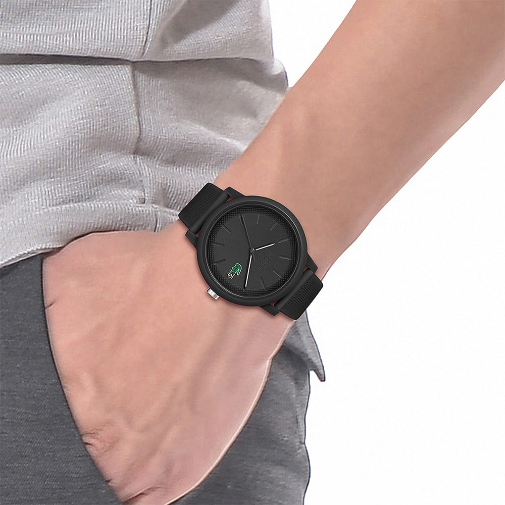 Montre Homme Lacoste Lacoste.12.12 En Silicone Noir Homme
