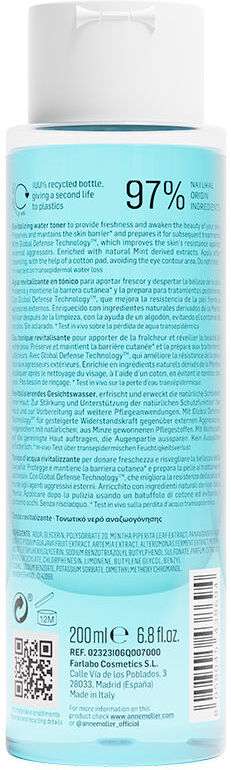 Anne Möller Lotion tonique revitalisante Clean Up 200 ml