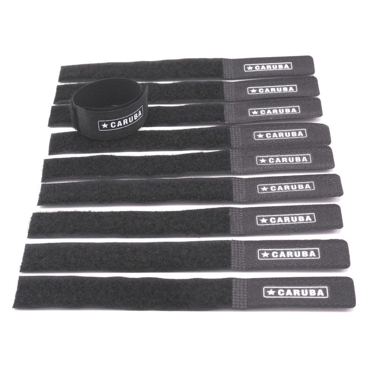 Caruba Fast Fixer 1 Schwarz (10 Stück) (Kunststoffkabelbinder, 150 mm, 10 Stk.) (22736027)