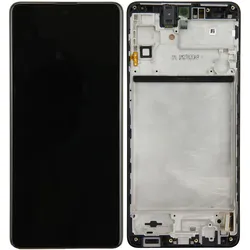 LCD-Kompletteinheit für Samsung Galaxy M51 M515F, schwarz