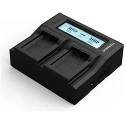 Duracell Dual Ladegerät für DR9954/NP-FW50 (Kamera Akku Ladegerät), Kamera Stromversorgung, Schwarz