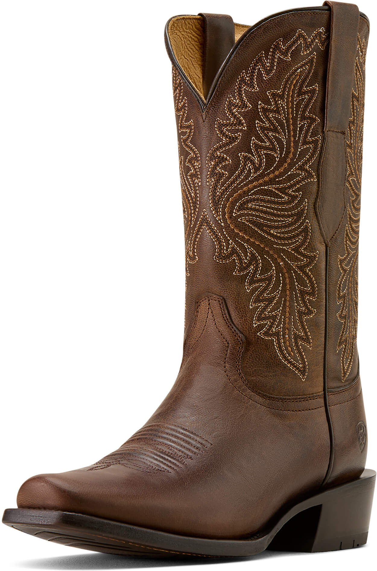Men's Futurity Deal Narrow Cutter Toe Cowboy Boots in Weathered Tan, Size: 7 EE / Wide by Ariat