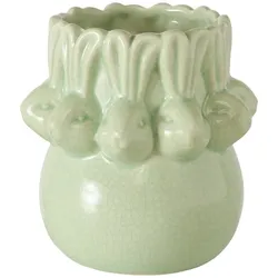 Vase ERNY (DH 12x11,50 cm) - grün - DH 12x11,50 cm