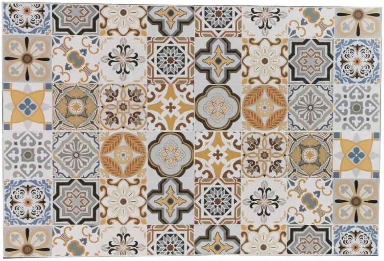 Essenza SET GIARDINO SICILY SIMIL MAIOLICA RETTANGOLARE