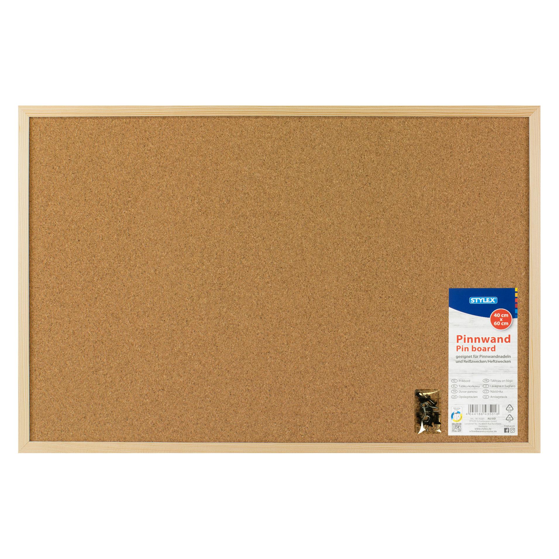 Stylex Pinnwand (Pinnwand, 60 x 40 cm) (43501)