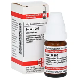 Borax D 200 Globuli 10 g