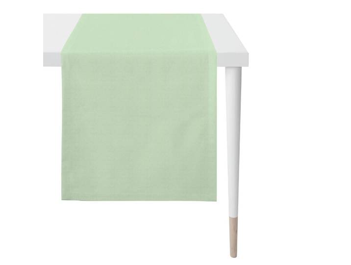Chemin de table Adrar 46 x 135cm Gris/Gris menthe
