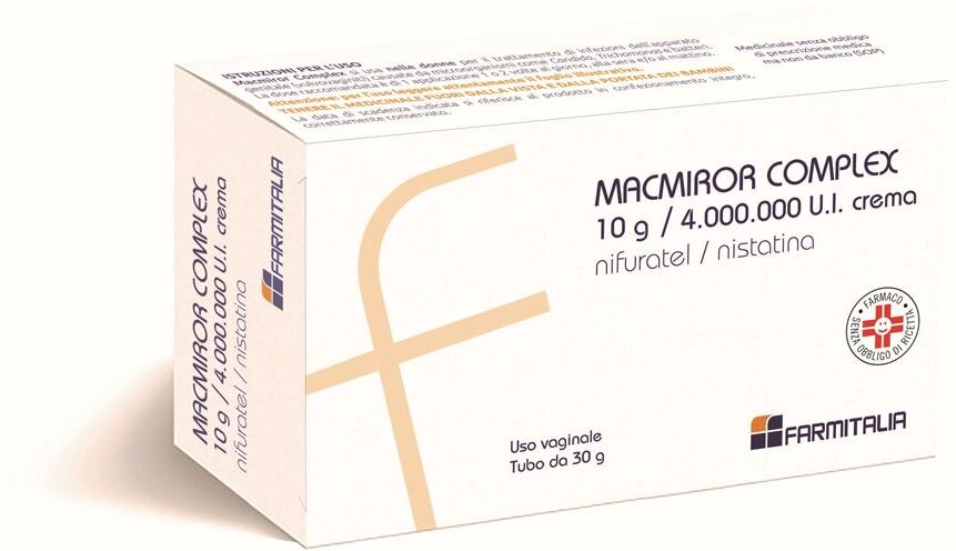 FARMITALIA Srl - SOC. UNIPERS. Macmiror Complex 10 g/4.000.000 U.I. Crema Vaginale, 30 g