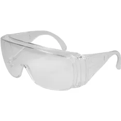 Schutzbrille mit Seitenschutz Pvc Transp. 1 ST