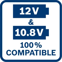 Bosch Akku GBA 12 Volt / 4x 3,0 Ah Professional - 1600A00X79