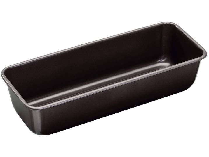 Kastenform Back-Edition, für Brot und Backkreationen , braun, B:32cm L:7,6cm T:13,2cm, Stahlblech, DR. OETKER KÜCHENHELFER, Küchenformen, Kastenform, mit Antihaft-Beschichtung, hitzebeständig bis 230C