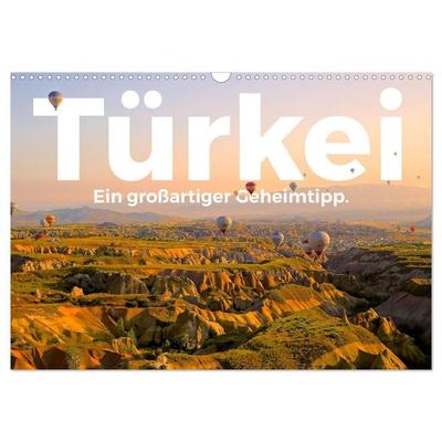 Türkei - Ein großartiger Geheimtipp. (Wandkalender 2027 DIN A3 quer), CALVENDO Monatskalender