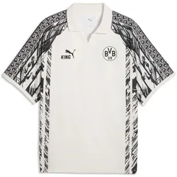PUMA BVB Borussia Dortmund King Trikot Herren 25 - warm white/puma black 3XL