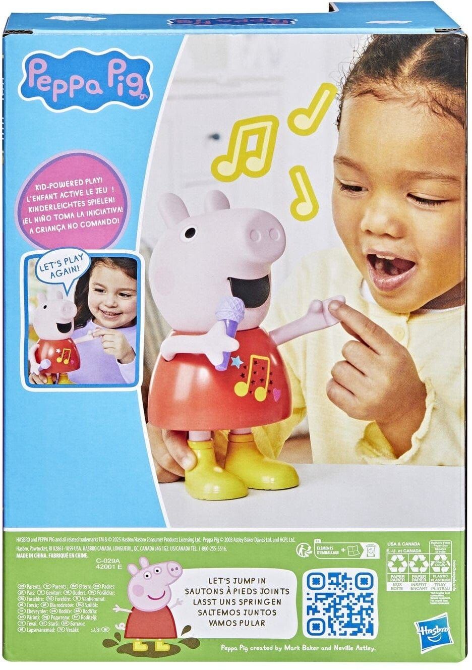 Peppa Pig - Talk ; Sing Peppa - Interactive Talking Toy for Kids - Zuru
