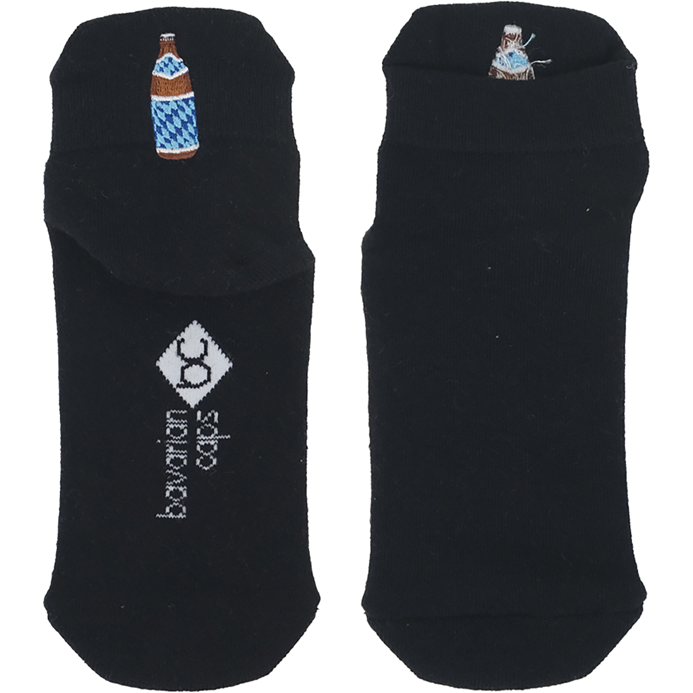 Bavarian Caps Bayerisch Hell Freizeitsocken schwarz Größe 36 Lifestyle