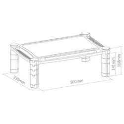 NEOMOUNTS BY NEWSTAR NSMONITOR20 Black