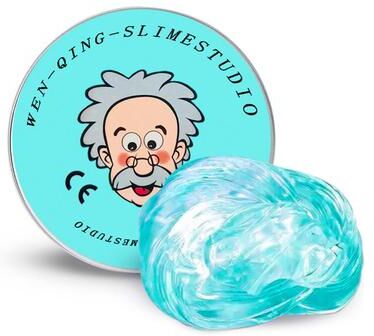 Perfect Picks Market Non Newtonian Stress Relief Putty Fidget Slime For Anxiety Relaxation And Sensory Play blue