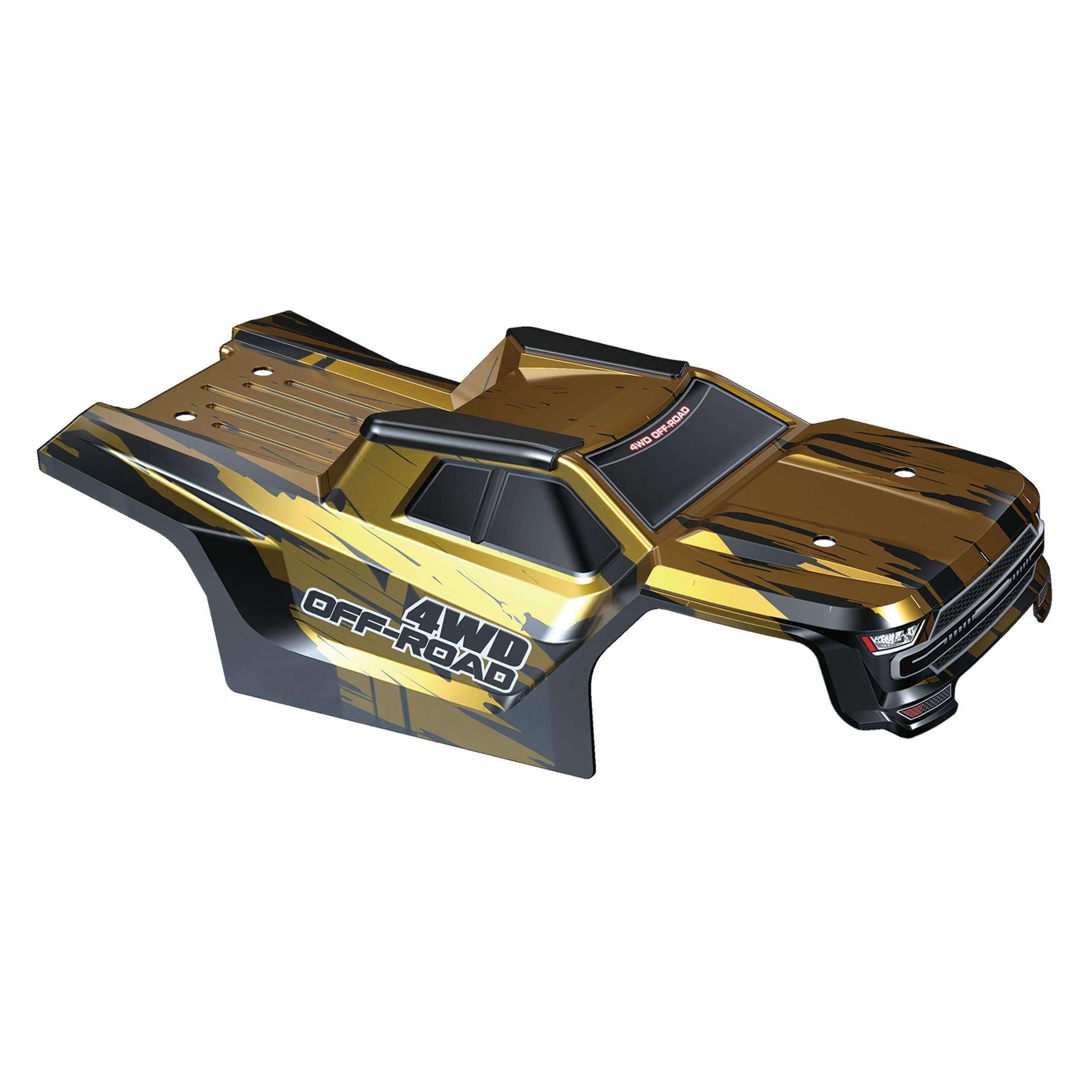 Amewi Karosserie, Gold HyperGo Truggy 1:14 (012-1430D2)