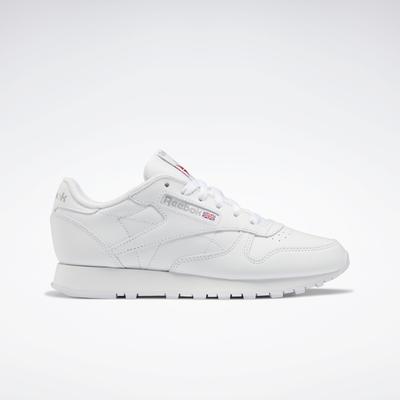 Sneaker REEBOK CLASSIC "Classic Leather", Damen, Gr. 36, weiß, Leder, Schuhe Sneaker