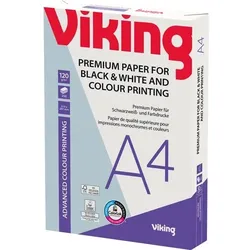 Viking Advanced Colour Printing DIN A4 Druckerpapier Weiß 120 g/m2 Glatt 250 Blatt