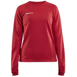 CRAFT Evolve Crew Neck Trainings-Top Damen 430000 - bright red S