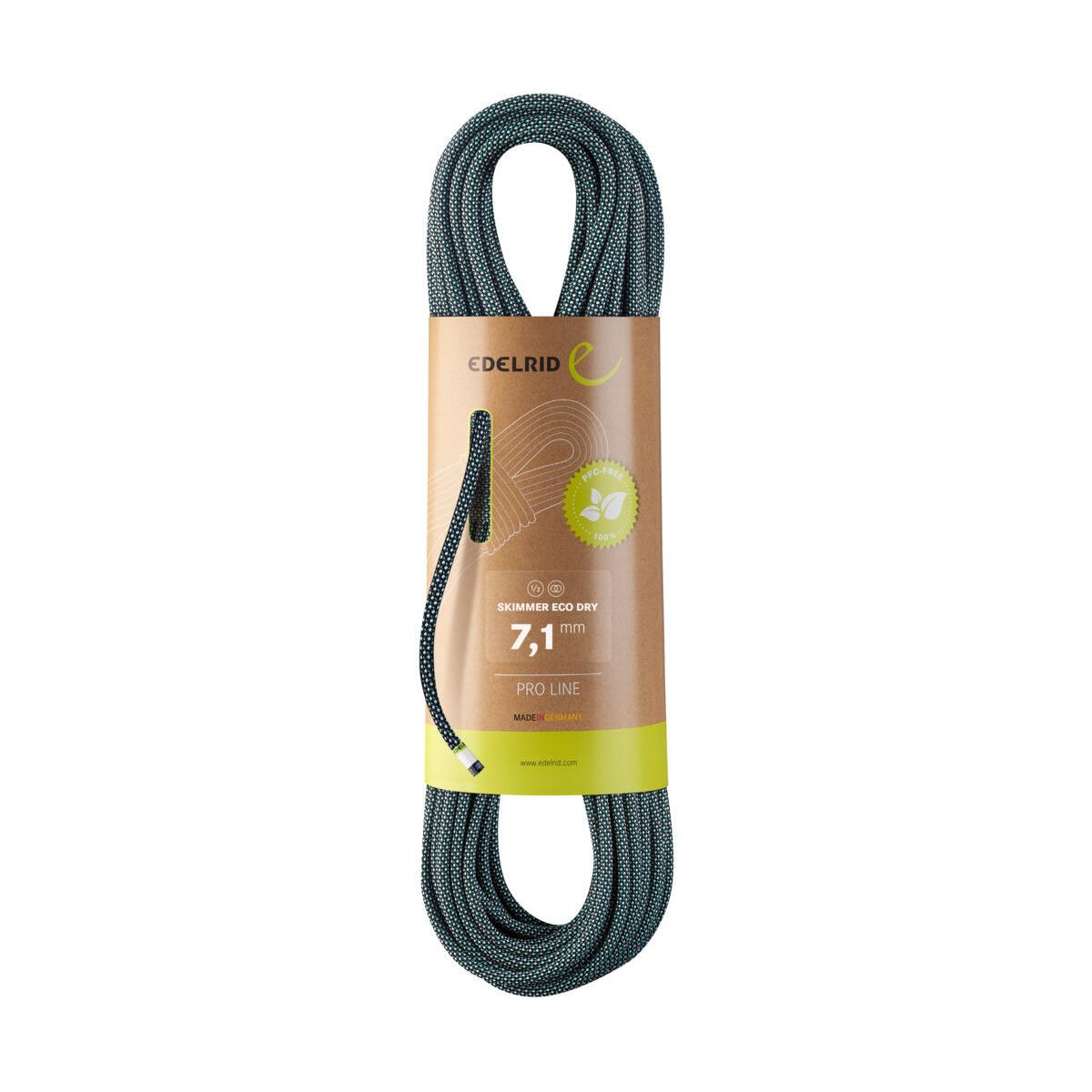 Edelrid Skimmer Eco Dry 7,1mm night (017) 60 M 712920600170