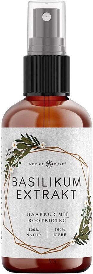 Basilikum Extrakt Haarkur Nordic Pure 100ml