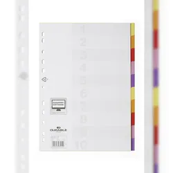 Durable Register A4 10-tlg bunt VARICOLOR