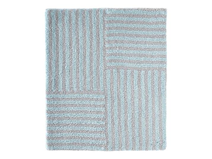 Tapis de bain Chelsea 55 x 65cm Turquoise/Gris/Turqouise
