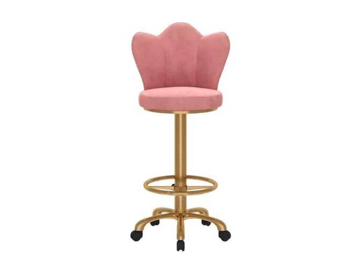 9bbhfJw4R Höhenhocker Hoher Hocker for den Heimgebrauch(Pink)