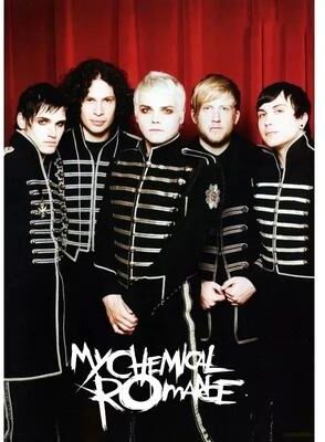 Uplift Picks My Chemical Romance Poster Canvas Rock Band Wall Art Decor 03 30x40 Cm