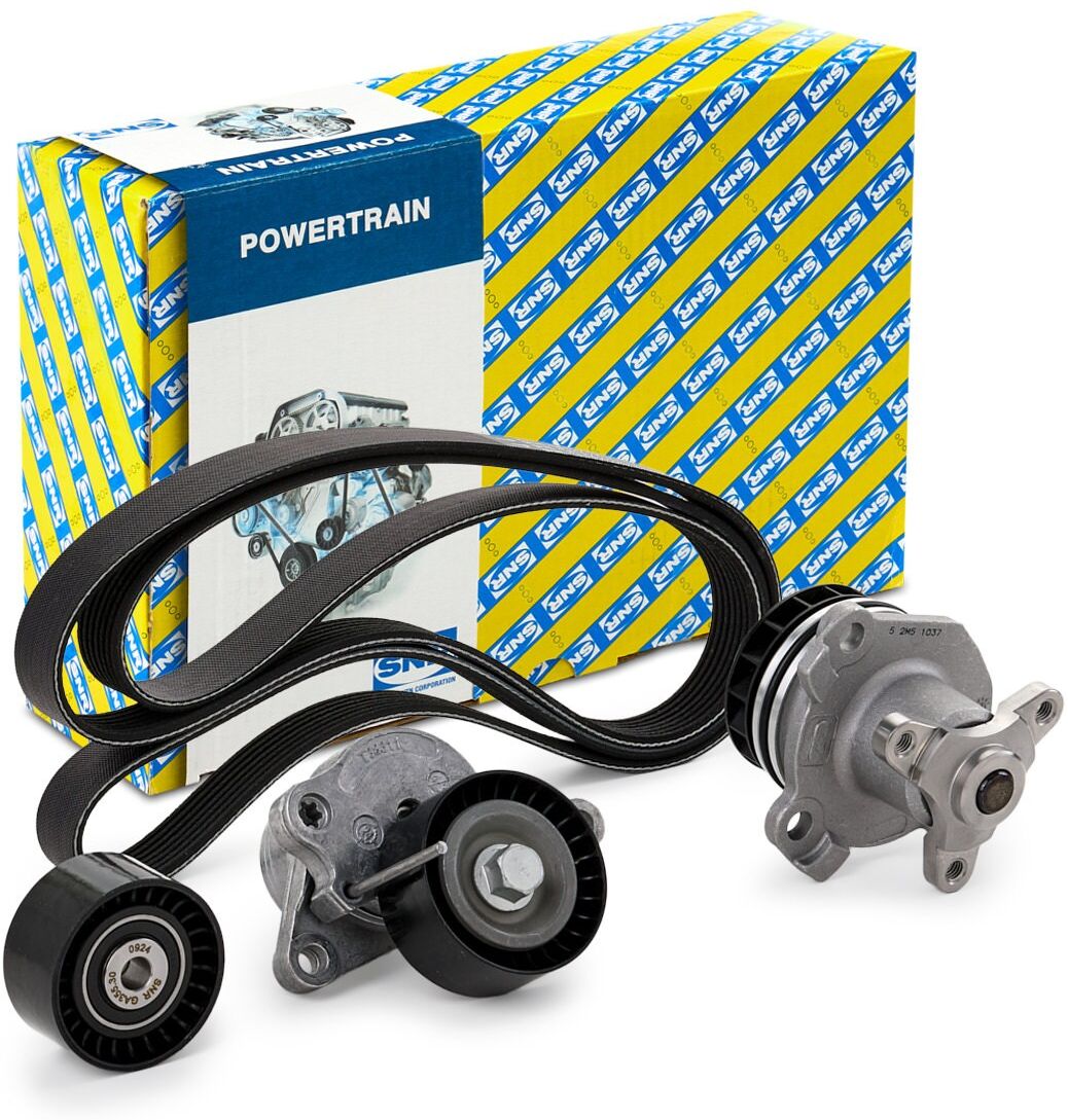 SNR KAP855.180 Pompe à eau + kit de courroie d'accessoire