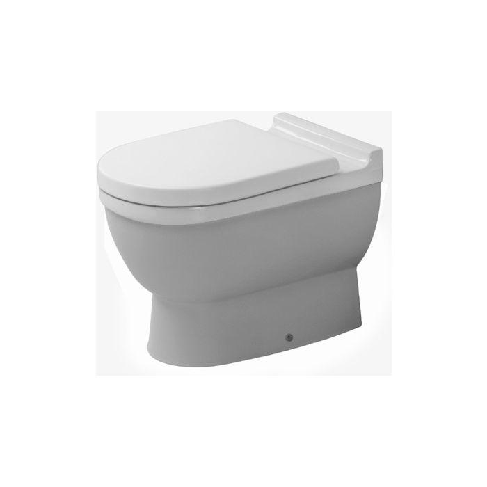 Duravit Stand Tiefspül WC Starck 3 01240900001 weiss, wondergliss, Abgang waagerecht