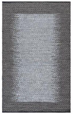 SAFAVIEH Handmade Vintage Boho Leather Mako Modern Stripe Leather Rug