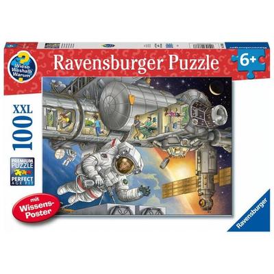 Kinderpuzzle 100 XXL Teile - Wieso? Weshalb? Warum? Auf der Weltraumstation