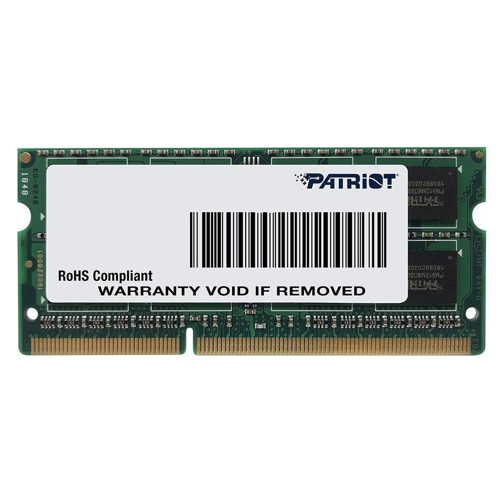 Patriot Memory for Ultrabook (1 x 8GB, 1600 MHz, DDR3L-RAM, SO-DIMM) (PSD38G1600L2S)