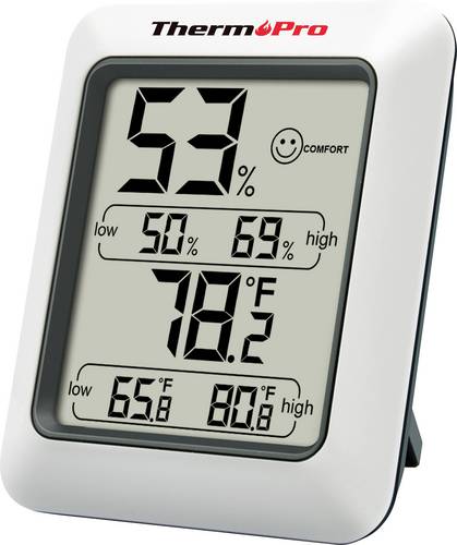 ThermoPro TP-50 Thermo-/Hygrometer Weiß