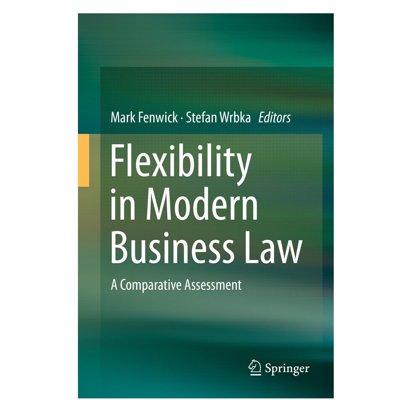 Springer Flexibility in Modern Business Law (9784431557869)