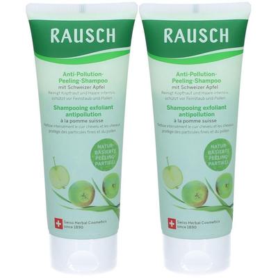 Rausch Anti-Pollution-Peeling-Shamp.m.Schweiz.Apf. x2 2x100 ml Shampoo