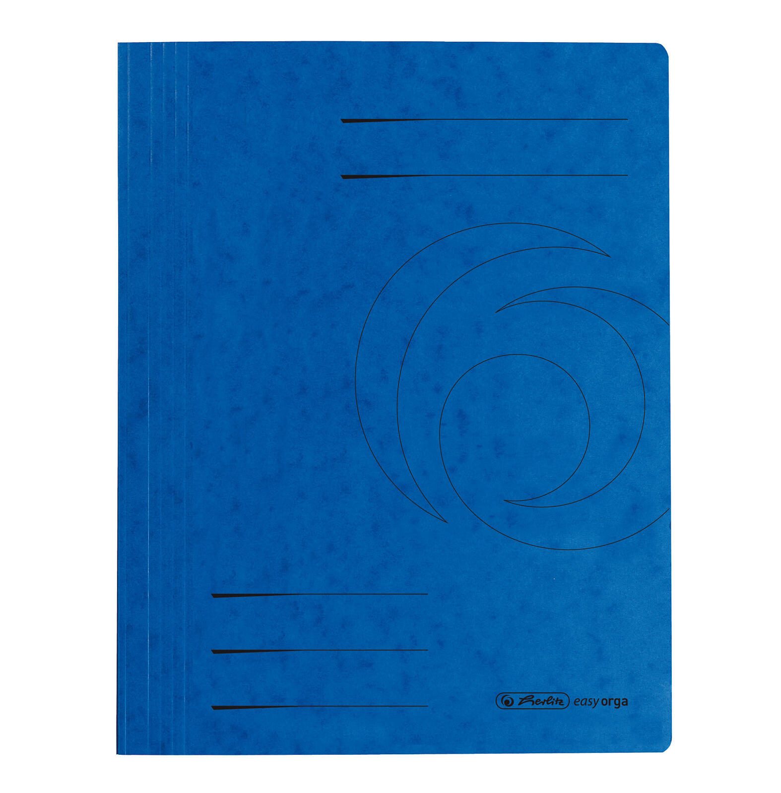 herlitz Schnellhefter Quality DIN A4 Karton blau 300002874