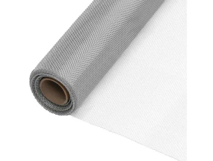vidaXL Mailles 112 x 2000 cm Acier Inox 304 Argenté