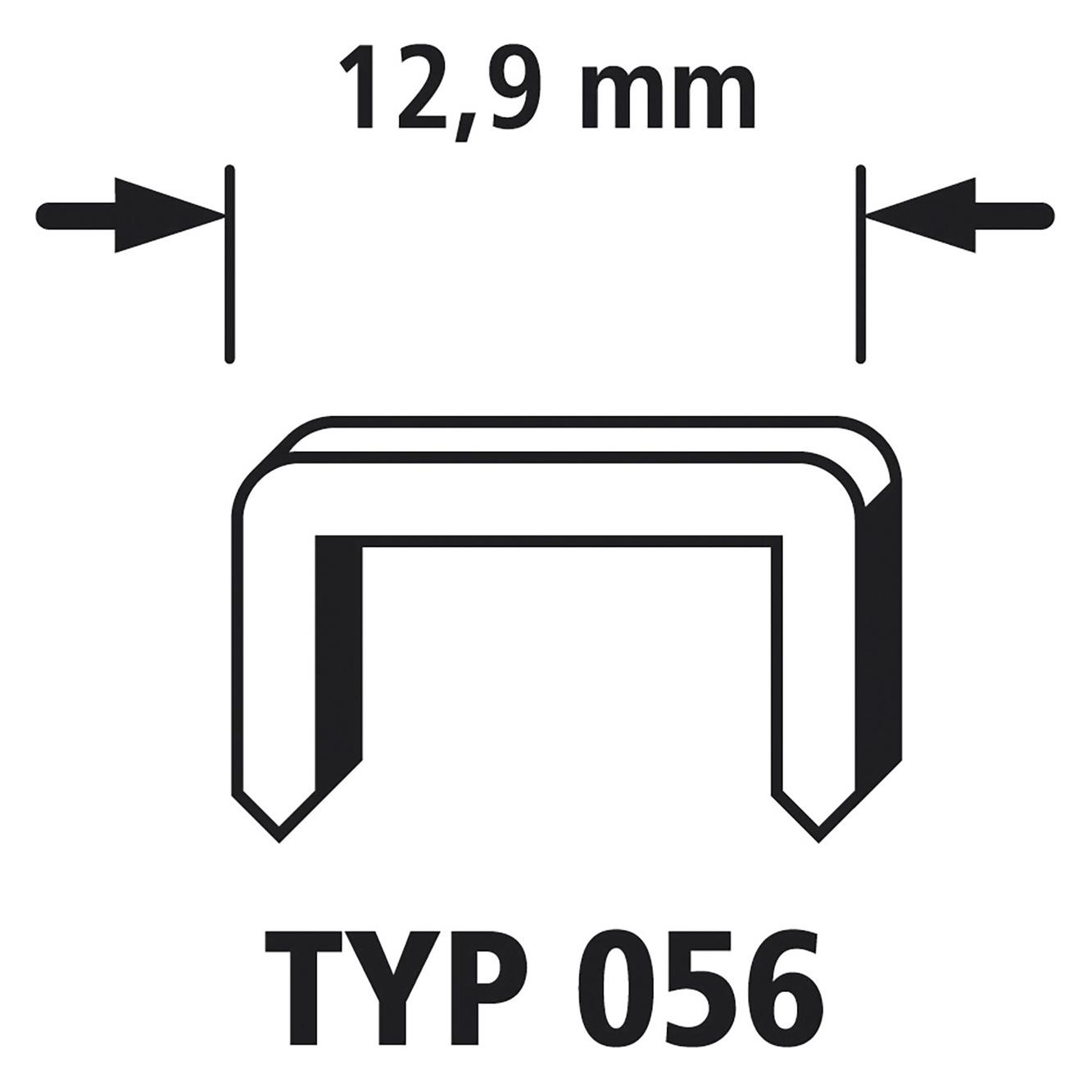 wolfcraft 1200 Breitrückenklammern Typ056, 8mm (7177000)