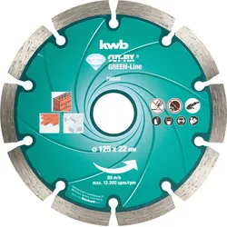 kwb CUT-FIX Dia-Tr GREEN-Line125SB 798540