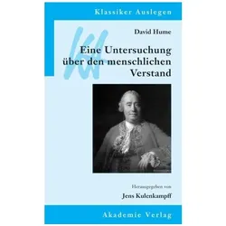 David Hume: Eine Untersuchung über den menschlichen Verstand, Fachbücher