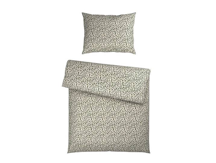 Novel Bettwäscheset, Braun, Beige, Textil, Leoprint, 160x210 cm, pflegeleicht, atmungsaktiv, Heimtextilien, Bettwäsche, Bettwäsche, Satin Bettwäsche