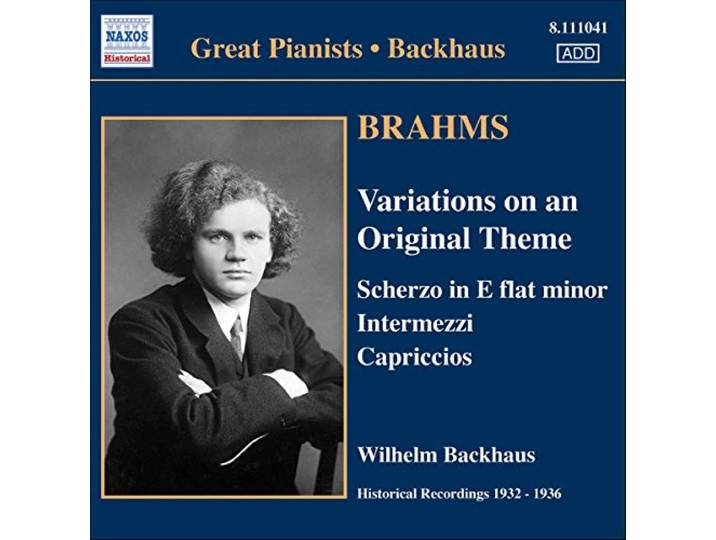 Wilhelm Backhaus - Solo Piano Works (1932-1936)