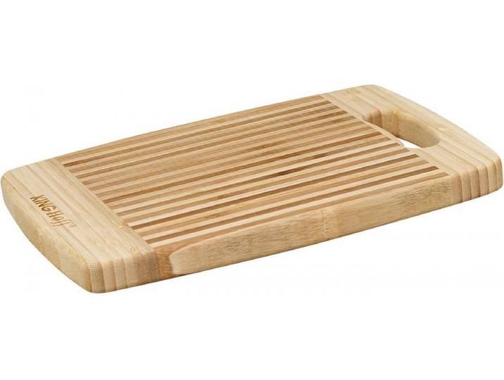 Kinghoff 1137 - snijplank - bamboe - 27x19x1\,8cm